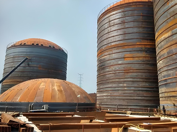 六合焦粉钢板仓